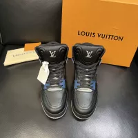 Cheap Louis Vuitton High Tops Shoes For Men #1381234 Replica Wholesale [$172.00 USD] [ITEM#1381234] on Replica Louis Vuitton High Tops Shoes