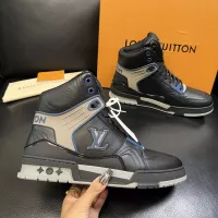 Cheap Louis Vuitton High Tops Shoes For Men #1381234 Replica Wholesale [$172.00 USD] [ITEM#1381234] on Replica Louis Vuitton High Tops Shoes