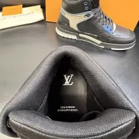 Cheap Louis Vuitton High Tops Shoes For Men #1381234 Replica Wholesale [$172.00 USD] [ITEM#1381234] on Replica Louis Vuitton High Tops Shoes