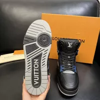Cheap Louis Vuitton High Tops Shoes For Men #1381234 Replica Wholesale [$172.00 USD] [ITEM#1381234] on Replica Louis Vuitton High Tops Shoes