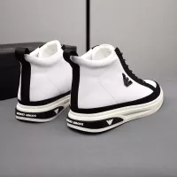 Cheap Armani High Tops Shoes For Men #1381271 Replica Wholesale [$85.00 USD] [ITEM#1381271] on Replica Armani High Tops Shoes