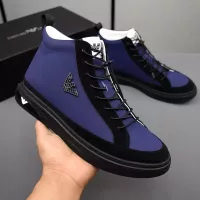 Cheap Armani High Tops Shoes For Men #1381272 Replica Wholesale [$85.00 USD] [ITEM#1381272] on Replica Armani High Tops Shoes