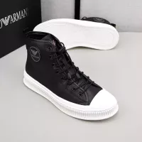 Cheap Armani High Tops Shoes For Men #1381274 Replica Wholesale [$88.00 USD] [ITEM#1381274] on Replica Armani High Tops Shoes