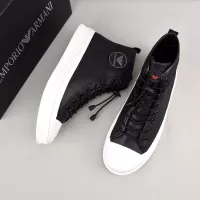 Cheap Armani High Tops Shoes For Men #1381274 Replica Wholesale [$88.00 USD] [ITEM#1381274] on Replica Armani High Tops Shoes