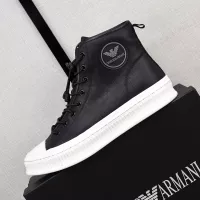 Cheap Armani High Tops Shoes For Men #1381274 Replica Wholesale [$88.00 USD] [ITEM#1381274] on Replica Armani High Tops Shoes