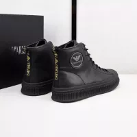 Cheap Armani High Tops Shoes For Men #1381275 Replica Wholesale [$88.00 USD] [ITEM#1381275] on Replica Armani High Tops Shoes