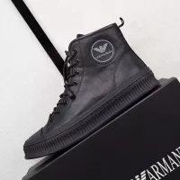 Cheap Armani High Tops Shoes For Men #1381275 Replica Wholesale [$88.00 USD] [ITEM#1381275] on Replica Armani High Tops Shoes