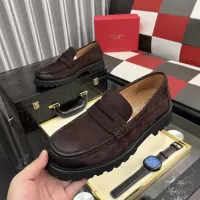 Cheap Salvatore Ferragamo Leather Shoes For Men #1381282 Replica Wholesale [$98.00 USD] [ITEM#1381282] on Replica Salvatore Ferragamo Leather Shoes