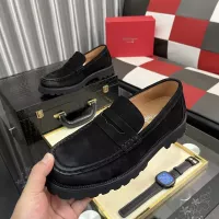 Cheap Salvatore Ferragamo Leather Shoes For Men #1381283 Replica Wholesale [$98.00 USD] [ITEM#1381283] on Replica Salvatore Ferragamo Leather Shoes