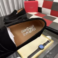 Cheap Salvatore Ferragamo Leather Shoes For Men #1381283 Replica Wholesale [$98.00 USD] [ITEM#1381283] on Replica Salvatore Ferragamo Leather Shoes