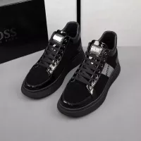 Cheap Boss High Top Shoes For Men #1381310 Replica Wholesale [$85.00 USD] [ITEM#1381310] on Replica Boss High Top Shoes
