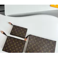 Cheap Louis Vuitton AAA Quality Trio Pouches For Unisex #1381325 Replica Wholesale [$122.00 USD] [ITEM#1381325] on Replica Louis Vuitton AAA Quality Pouches