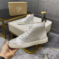 Cheap Christian Louboutin High Top Shoes For Men #1381344 Replica Wholesale [$92.00 USD] [ITEM#1381344] on Replica Christian Louboutin High Top Shoes
