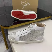 Cheap Christian Louboutin High Top Shoes For Men #1381344 Replica Wholesale [$92.00 USD] [ITEM#1381344] on Replica Christian Louboutin High Top Shoes