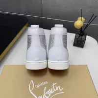 Cheap Christian Louboutin High Top Shoes For Men #1381344 Replica Wholesale [$92.00 USD] [ITEM#1381344] on Replica Christian Louboutin High Top Shoes