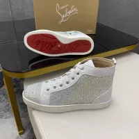 Cheap Christian Louboutin High Top Shoes For Women #1381345 Replica Wholesale [$92.00 USD] [ITEM#1381345] on Replica Christian Louboutin High Top Shoes