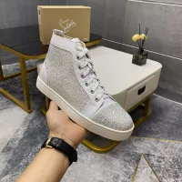 Cheap Christian Louboutin High Top Shoes For Men #1381346 Replica Wholesale [$92.00 USD] [ITEM#1381346] on Replica Christian Louboutin High Top Shoes