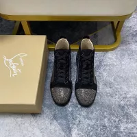 Cheap Christian Louboutin High Top Shoes For Women #1381349 Replica Wholesale [$92.00 USD] [ITEM#1381349] on Replica Christian Louboutin High Top Shoes