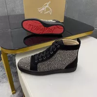 Cheap Christian Louboutin High Top Shoes For Women #1381349 Replica Wholesale [$92.00 USD] [ITEM#1381349] on Replica Christian Louboutin High Top Shoes