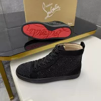 Cheap Christian Louboutin High Top Shoes For Women #1381353 Replica Wholesale [$92.00 USD] [ITEM#1381353] on Replica Christian Louboutin High Top Shoes