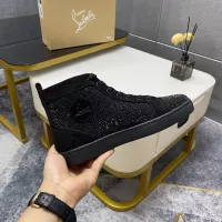 Cheap Christian Louboutin High Top Shoes For Men #1381354 Replica Wholesale [$92.00 USD] [ITEM#1381354] on Replica Christian Louboutin High Top Shoes
