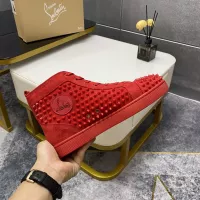 Cheap Christian Louboutin High Top Shoes For Women #1381363 Replica Wholesale [$92.00 USD] [ITEM#1381363] on Replica Christian Louboutin High Top Shoes