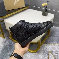 Cheap Christian Louboutin High Top Shoes For Women #1381370 Replica Wholesale [$92.00 USD] [ITEM#1381370] on Replica Christian Louboutin High Top Shoes