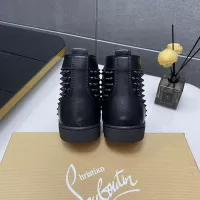 Cheap Christian Louboutin High Top Shoes For Men #1381371 Replica Wholesale [$92.00 USD] [ITEM#1381371] on Replica Christian Louboutin High Top Shoes