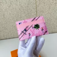 Cheap Louis Vuitton LV Card Holders #1381379 Replica Wholesale [$52.00 USD] [ITEM#1381379] on Replica Louis Vuitton LV Wallets