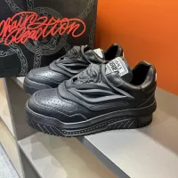 Cheap Versace Casual Shoes For Men #1381394 Replica Wholesale [$88.00 USD] [ITEM#1381394] on Replica Versace Casual Shoes