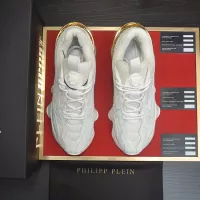 Cheap Philipp Plein PP Casual Shoes For Men #1381439 Replica Wholesale [$158.00 USD] [ITEM#1381439] on Replica Philipp Plein PP Casual Shoes