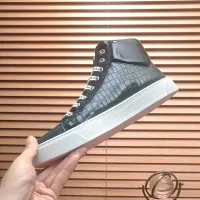 Cheap Philipp Plein PP High Tops Shoes For Men #1381450 Replica Wholesale [$88.00 USD] [ITEM#1381450] on Replica Philipp Plein PP High Tops Shoes