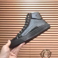 Cheap Philipp Plein PP High Tops Shoes For Men #1381451 Replica Wholesale [$88.00 USD] [ITEM#1381451] on Replica Philipp Plein PP High Tops Shoes