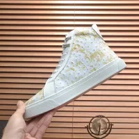 Cheap Philipp Plein PP High Tops Shoes For Men #1381452 Replica Wholesale [$92.00 USD] [ITEM#1381452] on Replica Philipp Plein PP High Tops Shoes