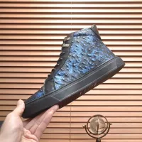 Cheap Philipp Plein PP High Tops Shoes For Men #1381455 Replica Wholesale [$92.00 USD] [ITEM#1381455] on Replica Philipp Plein PP High Tops Shoes