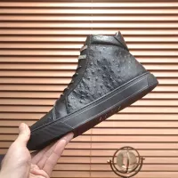 Cheap Philipp Plein PP High Tops Shoes For Men #1381456 Replica Wholesale [$92.00 USD] [ITEM#1381456] on Replica Philipp Plein PP High Tops Shoes