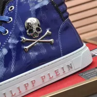 Cheap Philipp Plein PP High Tops Shoes For Men #1381458 Replica Wholesale [$92.00 USD] [ITEM#1381458] on Replica Philipp Plein PP High Tops Shoes