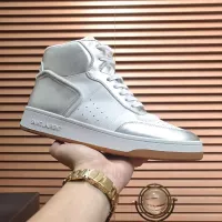 Cheap Yves Saint Laurent YSL High Tops Shoes For Men #1381462 Replica Wholesale [$100.00 USD] [ITEM#1381462] on Replica Yves Saint Laurent YSL High Tops Shoes
