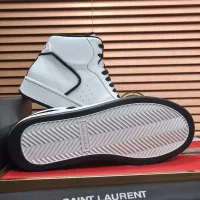 Cheap Yves Saint Laurent YSL High Tops Shoes For Men #1381463 Replica Wholesale [$100.00 USD] [ITEM#1381463] on Replica Yves Saint Laurent YSL High Tops Shoes