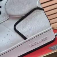 Cheap Yves Saint Laurent YSL High Tops Shoes For Men #1381463 Replica Wholesale [$100.00 USD] [ITEM#1381463] on Replica Yves Saint Laurent YSL High Tops Shoes