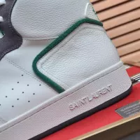 Cheap Yves Saint Laurent YSL High Tops Shoes For Men #1381464 Replica Wholesale [$100.00 USD] [ITEM#1381464] on Replica Yves Saint Laurent YSL High Tops Shoes