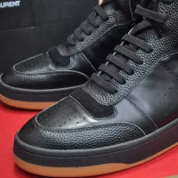 Cheap Yves Saint Laurent YSL High Tops Shoes For Men #1381465 Replica Wholesale [$100.00 USD] [ITEM#1381465] on Replica Yves Saint Laurent YSL High Tops Shoes