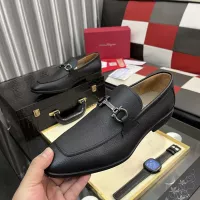 Cheap Salvatore Ferragamo Leather Shoes For Men #1381467 Replica Wholesale [$108.00 USD] [ITEM#1381467] on Replica Salvatore Ferragamo Leather Shoes