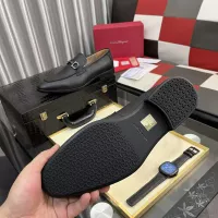 Cheap Salvatore Ferragamo Leather Shoes For Men #1381467 Replica Wholesale [$108.00 USD] [ITEM#1381467] on Replica Salvatore Ferragamo Leather Shoes