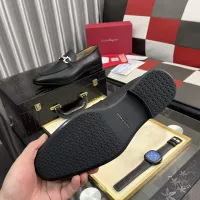 Cheap Salvatore Ferragamo Leather Shoes For Men #1381468 Replica Wholesale [$108.00 USD] [ITEM#1381468] on Replica Salvatore Ferragamo Leather Shoes