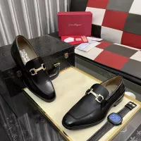 Cheap Salvatore Ferragamo Leather Shoes For Men #1381469 Replica Wholesale [$108.00 USD] [ITEM#1381469] on Replica Salvatore Ferragamo Leather Shoes