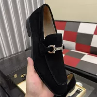 Cheap Salvatore Ferragamo Leather Shoes For Men #1381470 Replica Wholesale [$108.00 USD] [ITEM#1381470] on Replica Salvatore Ferragamo Leather Shoes