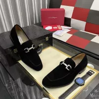 Cheap Salvatore Ferragamo Leather Shoes For Men #1381470 Replica Wholesale [$108.00 USD] [ITEM#1381470] on Replica Salvatore Ferragamo Leather Shoes