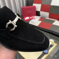 Cheap Salvatore Ferragamo Leather Shoes For Men #1381470 Replica Wholesale [$108.00 USD] [ITEM#1381470] on Replica Salvatore Ferragamo Leather Shoes