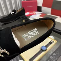 Cheap Salvatore Ferragamo Leather Shoes For Men #1381470 Replica Wholesale [$108.00 USD] [ITEM#1381470] on Replica Salvatore Ferragamo Leather Shoes